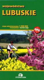 Okładka książki Mapa tur. Województwo lubuskie 1:200 000