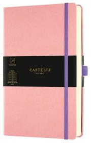 Opakowanie Notatnik 13x21cm linia Castelli Aquarela Cipria