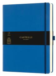 Opakowanie Notatnik 19x25cm kratka Castelli Aquarela Blue Sea