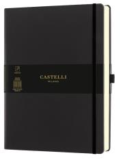 Opakowanie Notatnik 19x25cm kratka Castelli Aquarela Sepia