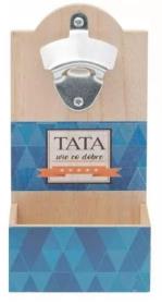 Opakowanie Otwieracz drewniany z pojemnikiem. Tata wie, co...