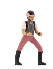 Papo Młoda dżokej kobieta w różowym stroju (52007). Autor: 52007. Dadada.pl Okładka książki Papo Młoda dżokej kobieta w różowym stroju (52007)