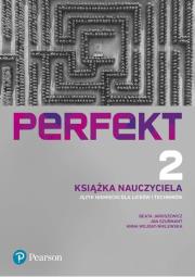 Perfekt 2 Język niemiecki Liceum i technikum Książka nauczyciela. Autor: Jaroszewicz Beata, Jan Szurmant, Wojdat-Niklewska Anna. Dadada.pl Okładka książki Perfekt 2 Język niemiecki Liceum i technikum Książka nauczyciela