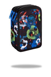 Piórnik Coolpack potrójny z wyposażeniem JUMPER 3FOOTBALL BLUE. Wydawca: Patio. Dadada.pl Opakowanie Piórnik Coolpack potrójny z wyposażeniem JUMPER 3FOOTBALL BLUE
