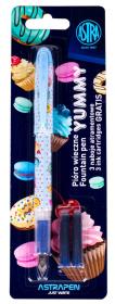 Opakowanie Pióro wieczne Yummy + naboje ASTRA