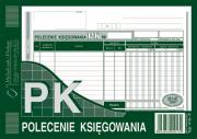 Opakowanie Polecenie księgowania A5 poziom