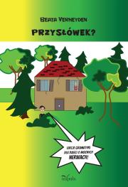 Przysłówek?. Autor: Beata Verheyden. Dadada.pl Okładka książki Przysłówek?