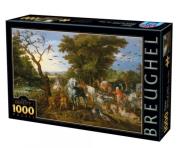 Opakowanie Puzzle 1000 Brueghel, Wejście zwierząt Arka Noego
