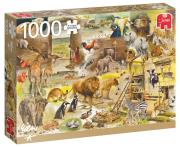 Opakowanie Puzzle 1000 PC Rien Poortvliet Arka Noego G3