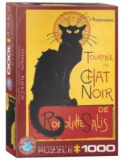 Opakowanie Puzzle 1000 Stare plakaty - Czarny kot