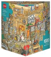Opakowanie Puzzle 1000 Szalone studio muzyczne + plakat