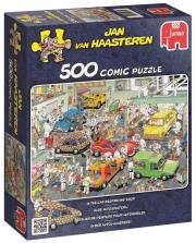 Opakowanie Puzzle 500 Haasteren Malowanie samochodów G3