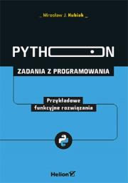 Okładka książki Python. Zadania z programowania