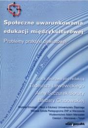 Okładka książki Społeczne uwarunkowania edukacji międzykulturowej