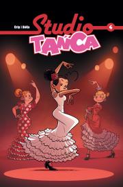 Studio Tańca. Tom 4. Autor: BERTRAND ESCAICH, CAROLINE ROQUE. Dadada.pl Okładka książki Studio Tańca. Tom 4