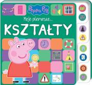 Świnka Peppa. Moje pierwsze.. kształty. Autor: Opracowanie zbiorowe. Dadada.pl Okładka książki Świnka Peppa. Moje pierwsze.. kształty