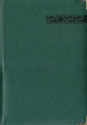 Opakowanie Terminarz 2022 A5 Lux zielony