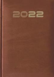 Opakowanie Terminarz 2022 A5 Standard brązowy