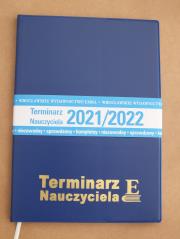 Opakowanie Terminarz Nauczyciela 2021/2022 Emka broszura niebieski