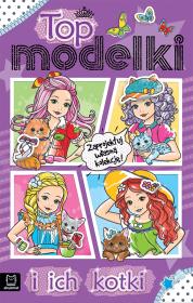 Okładka książki Top modelki i ich kotki