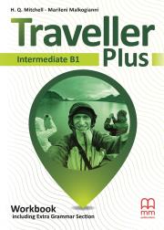 Traveller Plus Intermediate B1 WB MM PUBLICATIONS. Autor: H.Q.Mitchell - Marileni Malkogianni. Dadada.pl Okładka książki Traveller Plus Intermediate B1 WB MM PUBLICATIONS