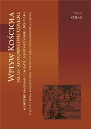 Okładka książki Wpływ Kościoła na ustawodawstwo cywilne w...