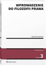 Wprowadzenie do filozofii prawa. Autor: Marek Zirk-Sadowski. Dadada.pl Okładka książki Wprowadzenie do filozofii prawa