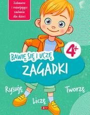 Zadania. Bawię się i uczę. Autor: Iwona Batura. Dadada.pl Okładka książki Zadania. Bawię się i uczę