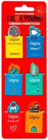 Opakowanie Zakładki magnetyczne ILP Gdańsk ILP-ZAK.S-GDY-01