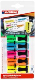 Opakowanie Zakreślacz Edding mini 5 kolorów