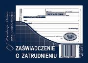 Opakowanie Zaświadczenie o zatrudnieniu A6