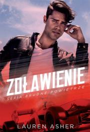 Zdławienie. Autor: Asher Lauren. Dadada.pl Okładka książki Zdławienie