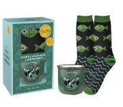 Opakowanie Zestaw kubek + skarpetki Hobby-Ryby