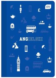 Opakowanie Zeszyt A5/60K kratka PP Angielski (10szt)