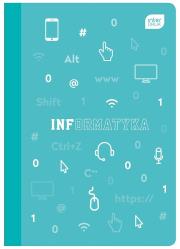 Opakowanie Zeszyt A5/60K kratka PP Informatyka (10szt)