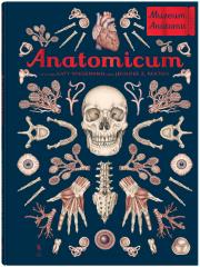 Anatomicum. Muzeum Anatomii. Autor: Jennifer Paxton, Katy Wiedemann, Agnieszka Walulik. Dadada.pl Okładka książki Anatomicum. Muzeum Anatomii