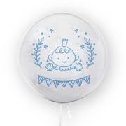 Opakowanie Balon 45cm Chłopiec Baby Shower TUBAN