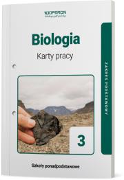 Biologia LO 3 Karty pracy ucznia ZP OPERON. Autor: Loritz-Dobrowolska Jolanta. Dadada.pl Okładka książki Biologia LO 3 Karty pracy ucznia ZP OPERON