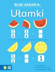 Okładka książki Blok zadań. Ułamki