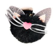 Opakowanie Brelok Pompon kot, czarny