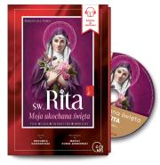 CD MP3 Moja ukochana święta Rita. Autor: Małgorzata Pabis o. Luigi Galgani. Dadada.pl Okładka książki CD MP3 Moja ukochana święta Rita