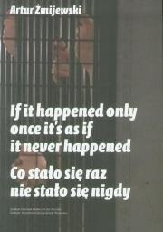Co się stało raz nie stało się nigdy. Autor: Artur Żmijewski. Dadada.pl Okładka książki Co się stało raz nie stało się nigdy