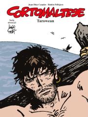 Corto Maltese. Tarowean T. 15. Autor: Juan Diaz Canales. Dadada.pl Okładka książki Corto Maltese. Tarowean T. 15