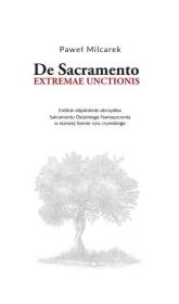 Okładka książki De Sacramento extremae unctionis. Krótkie...
