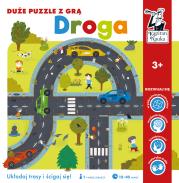 Duże puzzle z grą Droga Kapitan Nauka. Wydawca: Edgard. Dadada.pl Opakowanie Duże puzzle z grą Droga Kapitan Nauka