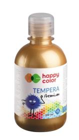 Opakowanie Farba Happy Color Tempera 300 ml - złoty