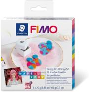 Fimo Made by you Kolczyki 4x25g + akcesoria. Wydawca: STAEDTLER. Dadada.pl Opakowanie Fimo Made by you Kolczyki 4x25g + akcesoria