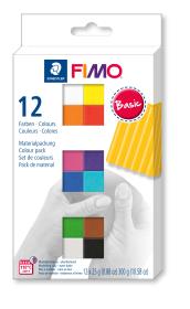Fimo Soft 12x25g kolory Basic. Wydawca: STAEDTLER. Dadada.pl Opakowanie Fimo Soft 12x25g kolory Basic