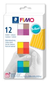 Fimo Soft 12x25g kolory Brilliant. Wydawca: STAEDTLER. Dadada.pl Opakowanie Fimo Soft 12x25g kolory Brilliant