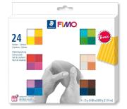 Fimo Soft 24x25g kolory Basic. Wydawca: STAEDTLER. Dadada.pl Opakowanie Fimo Soft 24x25g kolory Basic